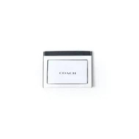 Dompet COACH MONOGRAM IVORY WHITE BLACK CARD HOLDER 100% ORIGINAL Size 10X8CM