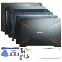 NEW For Asus FX80G ZX80G FX504 FX80 FX80GD FX504G FX504GD Laptop LCD Back Cover/Front bezel/Hinges/Palmrest/Bottom Case