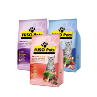 【福壽】FUSO Pets 福壽貓食1.5Kg 鮪魚雞肉/鮪魚蟹肉/鮭魚牛肉(貓飼料 貓糧 寵物飼料 貓乾糧)