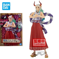 Bandai One Piece Anime Figure Original DXF Yamato Action Figure Kaidou's Daughter Toys for Kids Gift Collectible Model Dolls