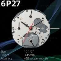 New Genuine Miyota 6P27 Watch Movement Citizen Original Quartz Mouvement Automatic Movement Watch Parts