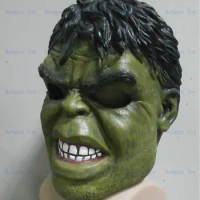 Incredible Hulk Latex Mask Halloween Cosplay Costumes Masks Full Face Helmet For Party