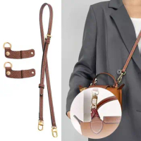 Women Conversion Replacement Genuine Leather Strap Hang Buckle For Longchamp Crossbody Bags Accessories Handbag Belts