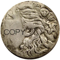US Morgan Dollar Error Silver Plated Copy Coin
