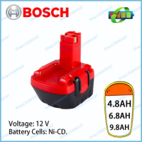 Bosch 12V 4800mAh/6800mAh/9800mah Ni-CD Battery for Bosch Drill PSR 12 GSR 12 VE-2,GSB 12 VE-2,PSB 12 VE-2, BAT043 BAT045 BTA120