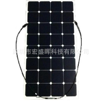 【現貨免運】sunpower高效半柔性太陽能板半柔性太陽能發電板100W太陽能板