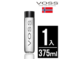 【VOSS 芙絲】挪威氣泡礦泉水(時尚玻璃瓶375ml)