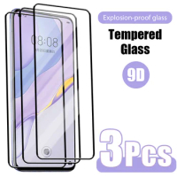 3PCS Full Cover Glass for Huawei P40 P30 P20 Lite Pro Screen Protector for Huawei Mate 10 20 30 Lite Nova 3i 3E 4E 5i P Smart