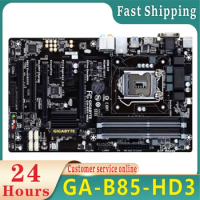 Desktop Motherboard GA-B85-HD3 B85 Socket LGA 1150 i3 i5 i7 DDR3 32G Micro-ATX UEFI BIOS Mainboard
