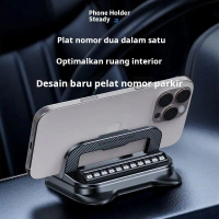 Braket HP Mobil Multifungsi Premium untuk Konsol Sentral Mobil - Braket Navigasi HP Anti Selip Anti 
