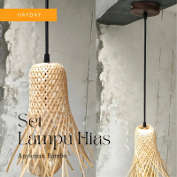 Lampu Hias Gantung Anyaman Bambu Handmade dengan Nilai Seni Tinggi