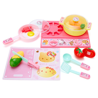小禮堂 Hello Kitty 廚房烹飪玩具 (鍋具2入)  4550337-667347