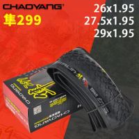 CHAOYANG XC299 26x1.95 27.5x1.95 29x1.95 Super Light MTB Mountain Bike Tire DINO Skin Folding Puncture Proof Racing Bicycle Tire