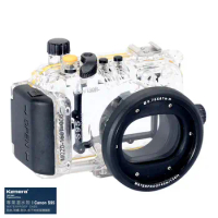 Waterproof Underwater Housing Camera Case for Canon Powershot S95 Lens WP-DC38