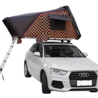 High quality hard shell roof top tent outdoor camping folding car roof tent
