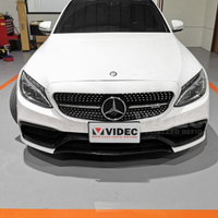大台北汽車精品 BENZ W205 AMG C63 樣式 前保桿 後保桿 側裙 空力套件 大包 C300 C250