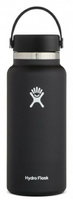 【【蘋果戶外】】Hydro Flask【寬口/946ml】32oz 946ml 黑 美國不鏽鋼保溫保冰瓶 保冷保溫瓶 不含雙酚A