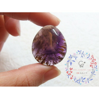 23極光-紫鈦部分裸石D/紫鈦晶/水晶飾品/ [晶晶工坊-love2hm]