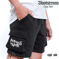 Celana Cargo Pendek Motionless in White Gaya Metal Pria Nyaman dan Stylish | Bloodstreams Clothing