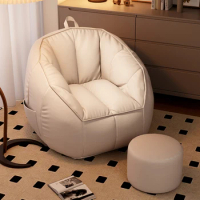 Bedroom Single Bean Bag Sofa Lounge Couch Recliner Comfy Large Individual Bean Bag Sofa Small Puffs Asiento Home Furniture HDH
