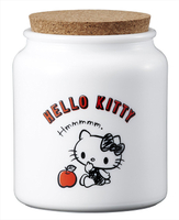 】Hello Kitty 日本製鈉鈣玻璃保鮮盒400ml，保鮮罐/食物儲藏/保鮮盒/便當盒/儲米器/密封罐/調理罐/廚房，X射線【【C113772