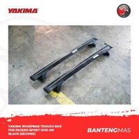 SECOND! Yakima Whispbar Trough Bar for Pajero Sport 2016on - Black