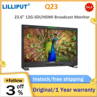 LILLIPUT Q23 4K 12G-SDI 23.8 inch Professional Broadcast Production Studio 3D-LUT HDR Gammas Monitor , HDMI-compatible 2.0 Input