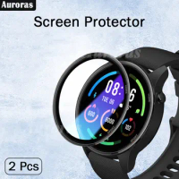 2 Pcs For Amazfit GTR4 Screen Protector Film Tempered Glass Smart Watch For Amazfit GTR 4 Film Case
