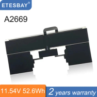 ETESBAY A2669 Laptop battery For Apple MacBook Air 13 inch M2 2022 Year A2681 11.54V 52.6WH 4561mAh
