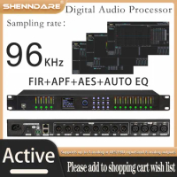 ShennDare DPA0408RTS 4 In 8 Out Professional Stage Digital Audio Processor Effects 32Bit DSP With FIR AES Input Output AUTO EQ