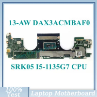 Mainboard DAX3ACMBAF0 With SRK05 I5-1135G7 CPU For HP Spectre X360 13-AW 13T-AW Laptop Motherboard 100% Full Tested Working Well