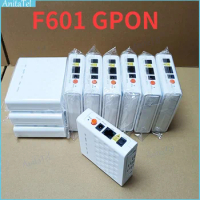 10pcs/lot F601 New shell GPON ONU ONT 1GE Port Fiber Modem Optical Router ONU GPON Terminal English Firmware V6.0