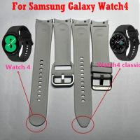New Original 20mm watch Band For Samsung Galaxy Watch4 classic smartwatch Silicone Sports Bracelet Galaxy Watch4 Strap
