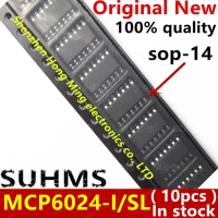 MCP6024 I/O SOP 14 (10 ชิ้น) ใหม่ 100%