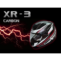 <安全回家> 安全帽 全罩式 M2R XR3 碳纖彩繪