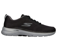 Skechers Go Walk 6 Avalo 2.0 [216624BKGY] 男 健走鞋 運動 休閒 避震 黑灰