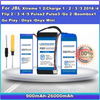 Battery For JBL XTREME 1 2 Charge 2 2+ Plus 4 3 Charge4 Flip 2 3 4 Flip 5 Flip2 Flip3 Flip4 Flip5 Pulse 3 Pulse3 Boombox 1 Go 2