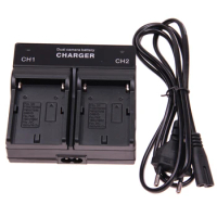 Dual Channel Battery Charger NP-FW50 for Sony NEX-7 NEX-6 5T A7S A7 II A7RII A3000 A3100 A5000 A5100 A6000 A6100 A6300 A6500