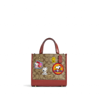精選★COACH Coach X Peanuts Dempsey手提單肩斜挎包 CE851 (現貨) ~【購物節★菲尼斯 國際精品3折起 春夏新品 換季下殺】