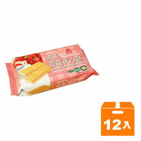 義美 草莓 夾心酥 152g (12入)/箱【康鄰超市】
