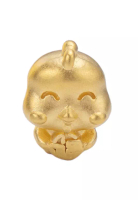LITZ LITZ 999 (24K) Gold Zodiac Charm -Chicken EPC1158 0.27g+/-