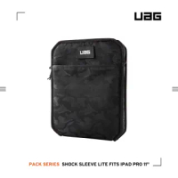 【UAG】iPad Pro 11吋(2020)耐衝擊保護套Lite-迷彩黑(UAG)