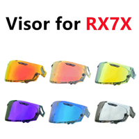 RX7X Visor สำหรับ Arai RX-7X RX-7V NEO XD VAS-V Viseira Capacete รถจักรยานยนต์หมวกกันน็อคโล่เปลี่ยนเครื่องมือ