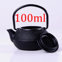 Mini Iron Kettle Pot 50ml/100ml Teapot Japanese Cast Iron Tea Pot Ornaments Accessories