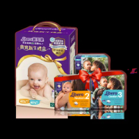 【麗貝樂】Comfort寶寶新生禮盒組 (含2號NB 1包+ Comfort 3號S 2包)