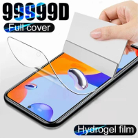 For Xiaomi Redmi Note 12 4G 11 10 Pro 5G Hydrogel Film Screen Protector For Redmi Note 12 10 11 Global Front Phone Film