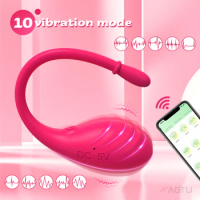 Wireless Vibrator Long Distance Control App Vibrator Vibrating Vagina Balls Bluetooth Wireless Control Love Egg Panties Sex Toys