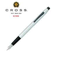 CROSS 經典世紀系列 啞鉻蝕刻鑽石圖騰 鋼筆 AT0086-124