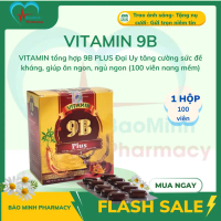 [Không còn nhiều] VITAMIN tổng hợp 9B PLUS Đại Uy tăng cường sức đề kháng, giúp ăn ngon, ngủ ngon (1