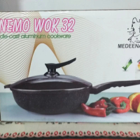 MEDEENALUX NEMO WOK /WOK PAN 32